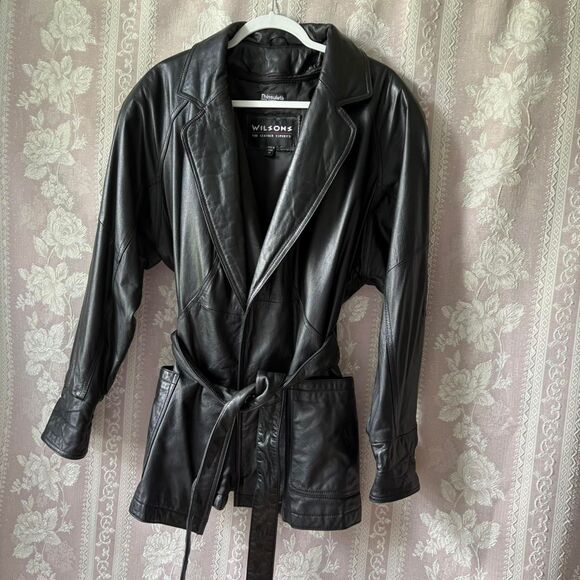 Wilsons Leather Women's Black Jacket - Picture 1 of 6